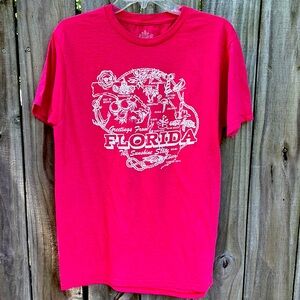 Florida Graphic Red T-Shirt